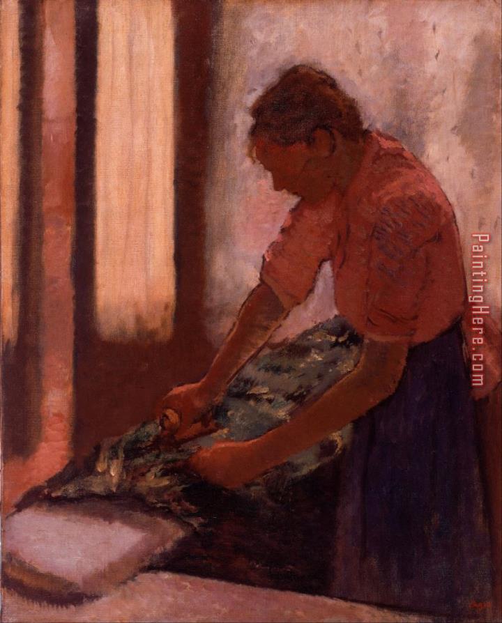 Edgar Degas Woman Ironing 2